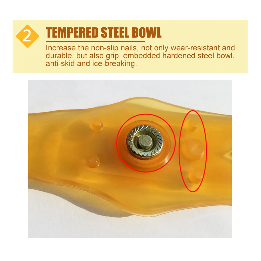 Vehemo ТПУ металлические противоскользящие цепи цепь для снега шина ремень