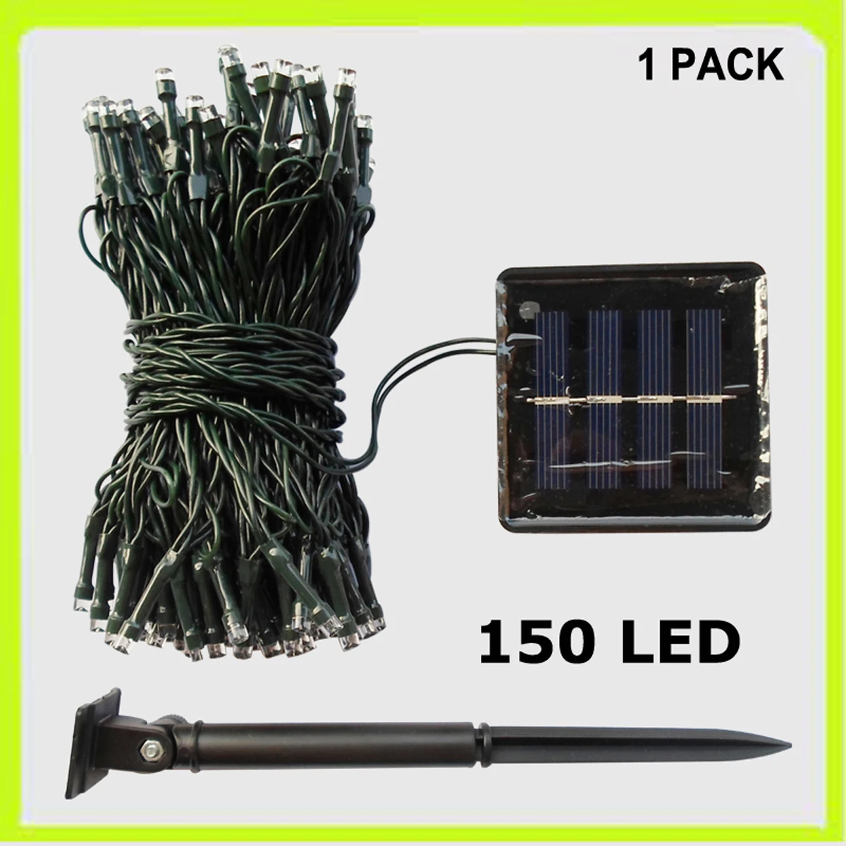 

Free shipping 1 PACK 150 LED string light holiday light festival light wedding decoration light 17 meters solar power for garden