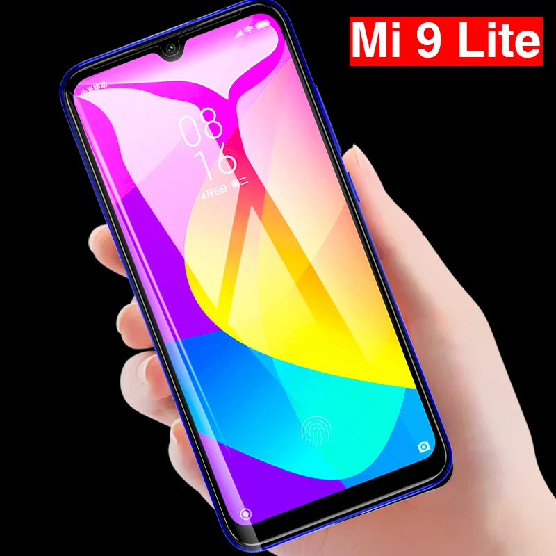 9H Защитное стекло для Xiaomi Mi 9 Lite 3D Защита экрана Xaomi Xiomi My Light 10 Mi9 SE Защитная пленка