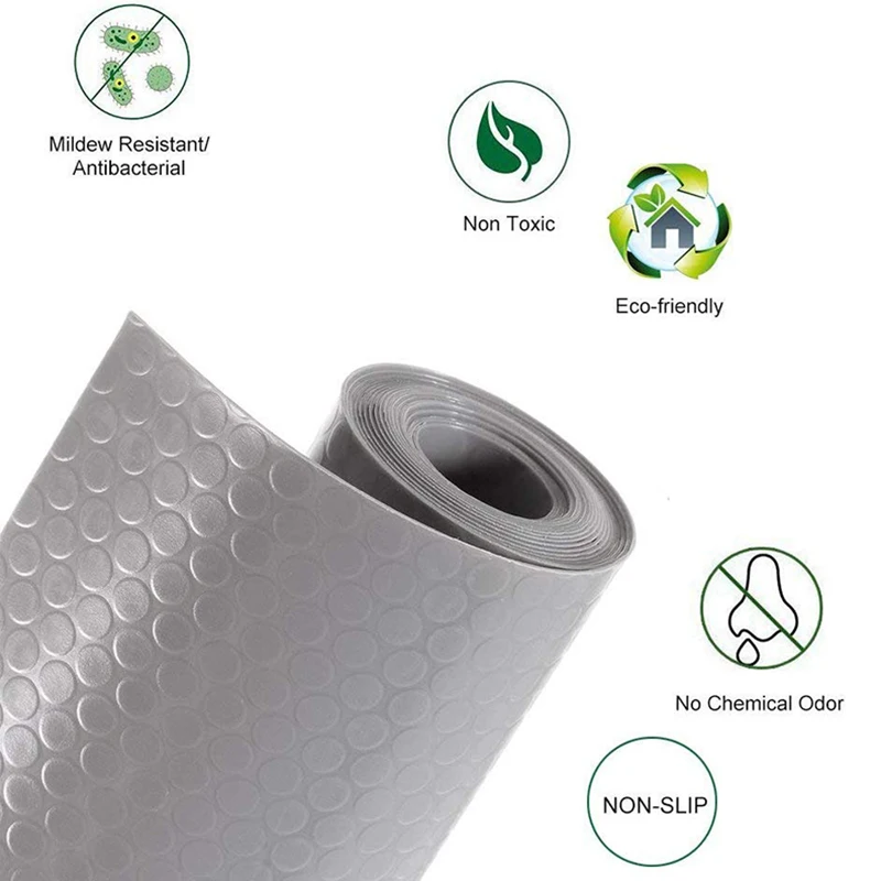 BEST3 Rolls 45x150 см коврики для холодильника нескользящая Водонепроницаемая полка DIY EVA