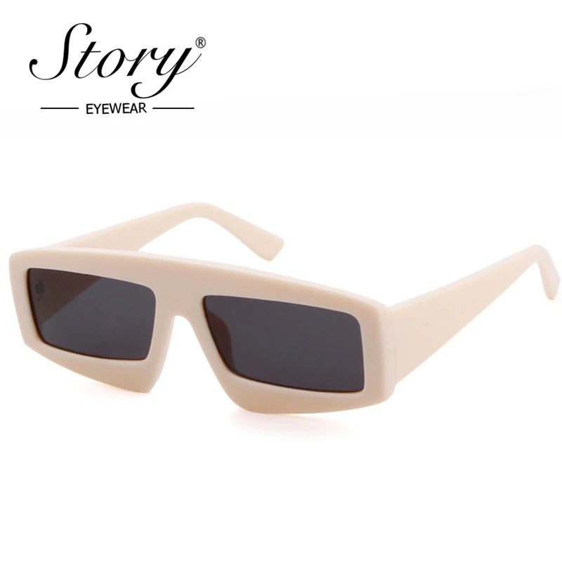 Очки солнцезащитные женские прямоугольные в готическом стиле ST045|brand eyewear|designer