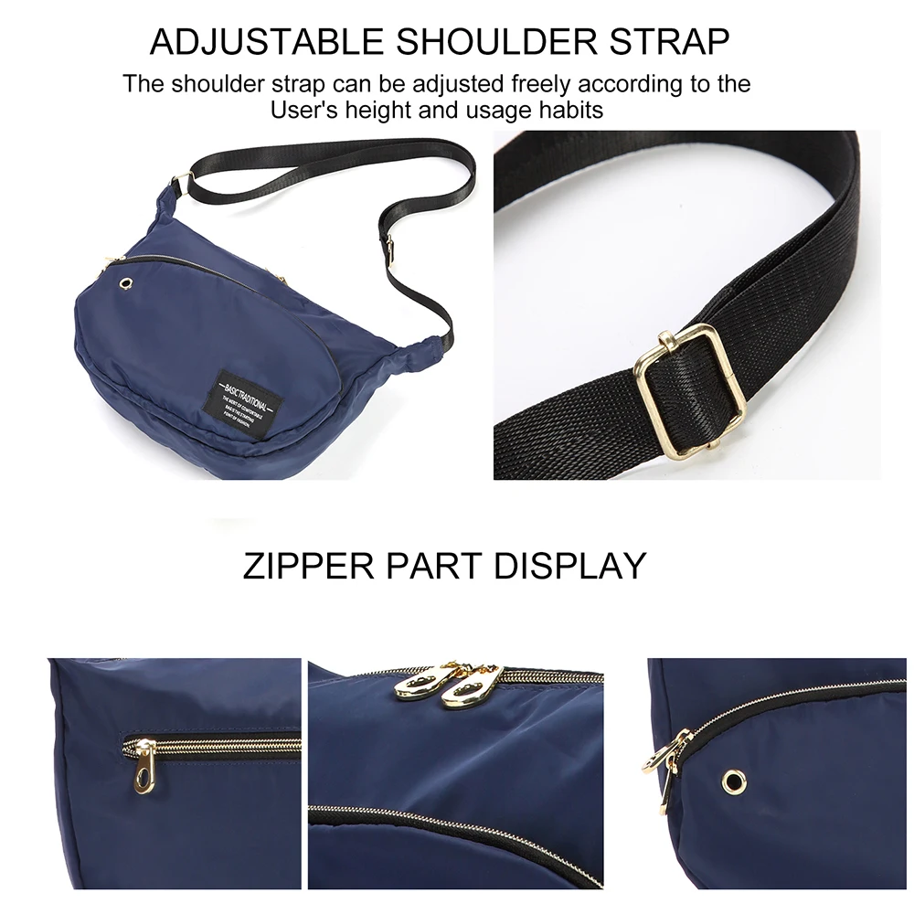 Японская сумка мессенджер Uniwalker унисекс многофункциональная дорожная дамская