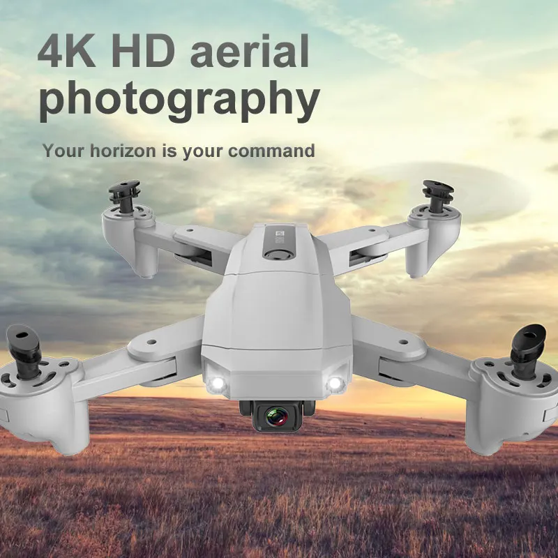 GPS Дрон камера HD широкоугольный 4K 5G WIFI FPV оптический поток двойная высота
