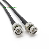 bnc male to bnc male plug rg58 50 ohm cable for fm transmitter amateur radio scanner vector network analyzer 1369121520m
