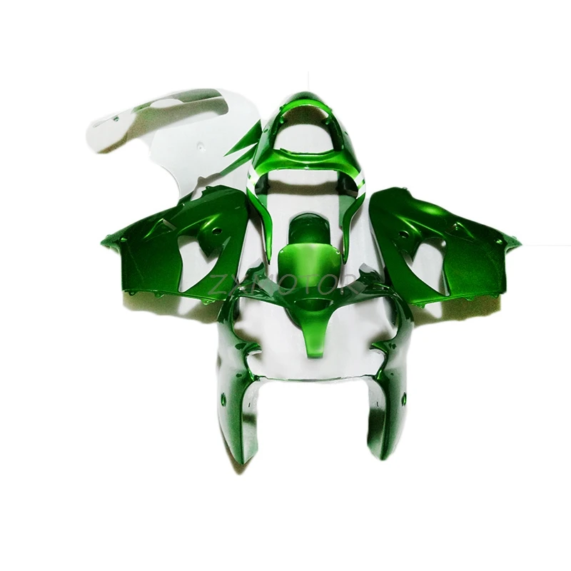 

Plastic Moto Fairings Kits Set For Kawasaki Ninja ZX9R 2000 2001 Hot Sales fairing zx9r 00 01 Green Black Injection YU30