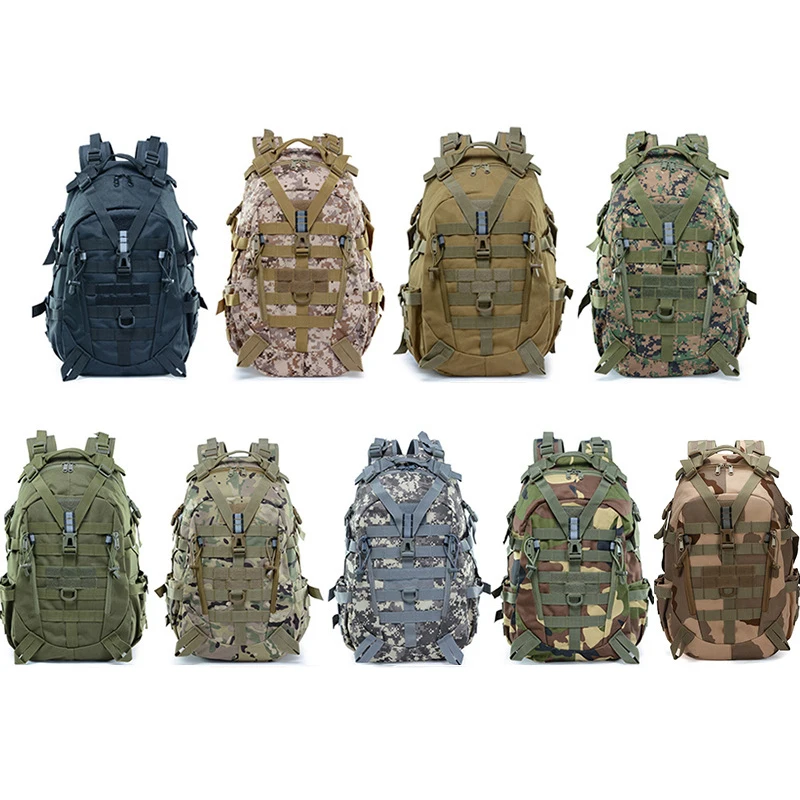 

Waterproof Tactical Men's Backpack Outdoor Molle Camouflage Military Rucksack Bag For Hiking Camping Hunting Climbing Travel