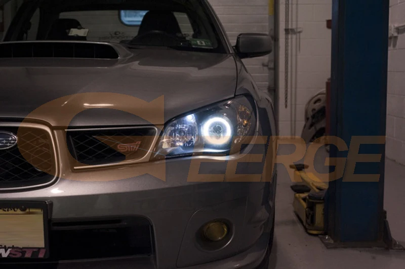 Для Subaru Impreza WRX STI 2006 2007 ультра яркий DRL COB комплект светодиодов глаза ангела halo