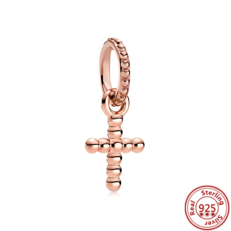 

925 Silver Bus Snowflake Cross Flower Watering Can Trowel Beads Fit Original Pandora Charms Bracelets Women Fashion Jewelry Gift