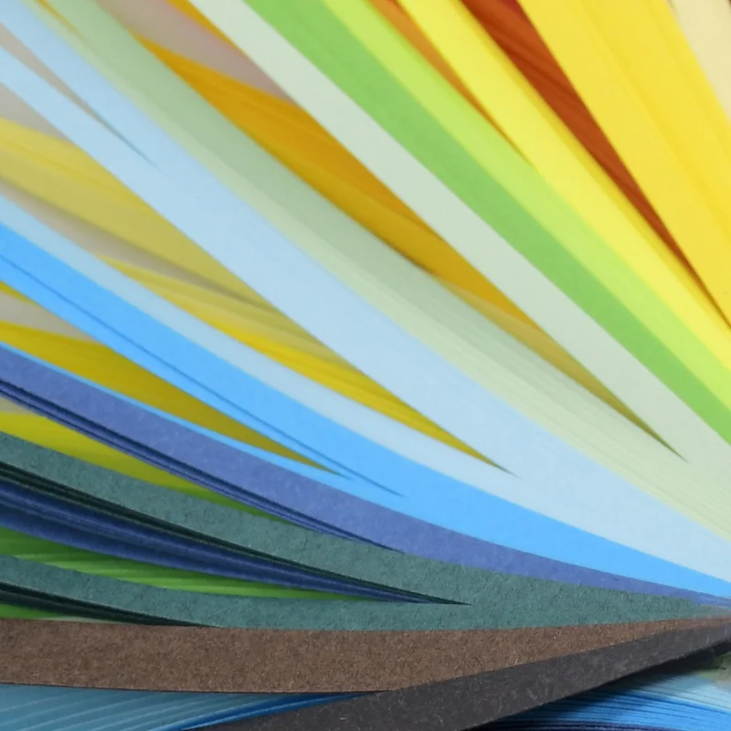 260 шт./лот 39 см бумага для оригами и квиллинга ручной работы Разноцветные бумажные