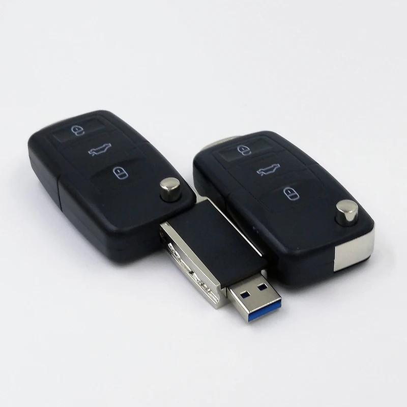 Ключ автомобиля VW логотипом флэш накопитель 128 ГБ USB флеш 1Гб ТБ 512 256 ключи