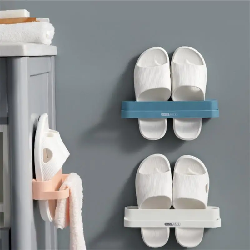 Вешалка для обуви компактный органайзер шкафов и чуланов на клейкой основе