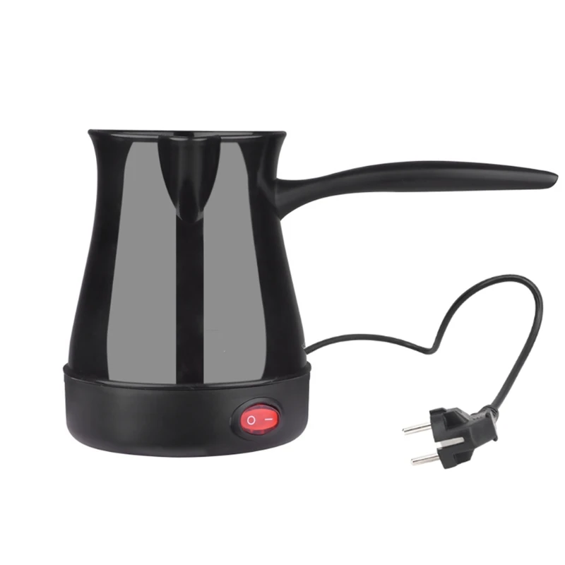 

Electric Semi-Automatic Moka Pot Coffee Machine, 3-6 Cups, Three Colors of Black, Red and White to Choose From