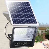 170 100 led solar light outdoor solar lamp with motion sensor solar led light waterproof sunlight powered for garden decoration