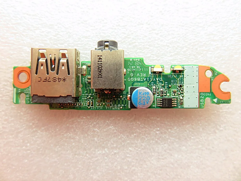 Оригинальная звуковая плата для HP Pavilion 14 P 15 17 usb DAY11ATB6G0|usb audio|audio usbboard board |