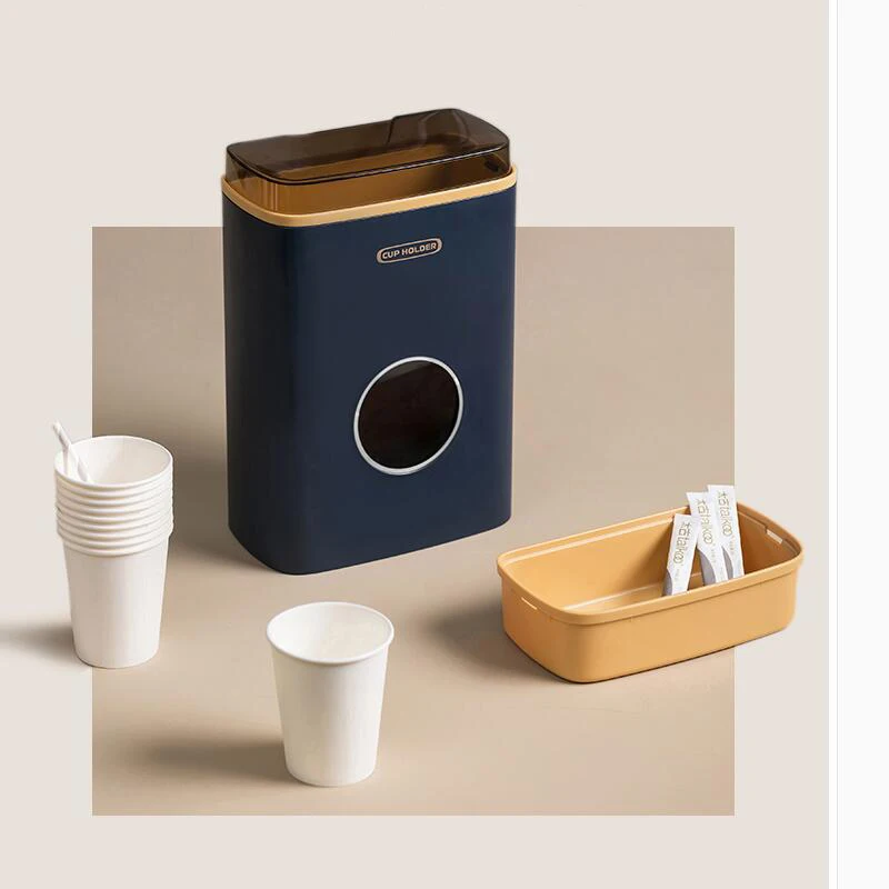 Держатель для бумажных стаканов самоклеящийся держатель с двойной трубкой С