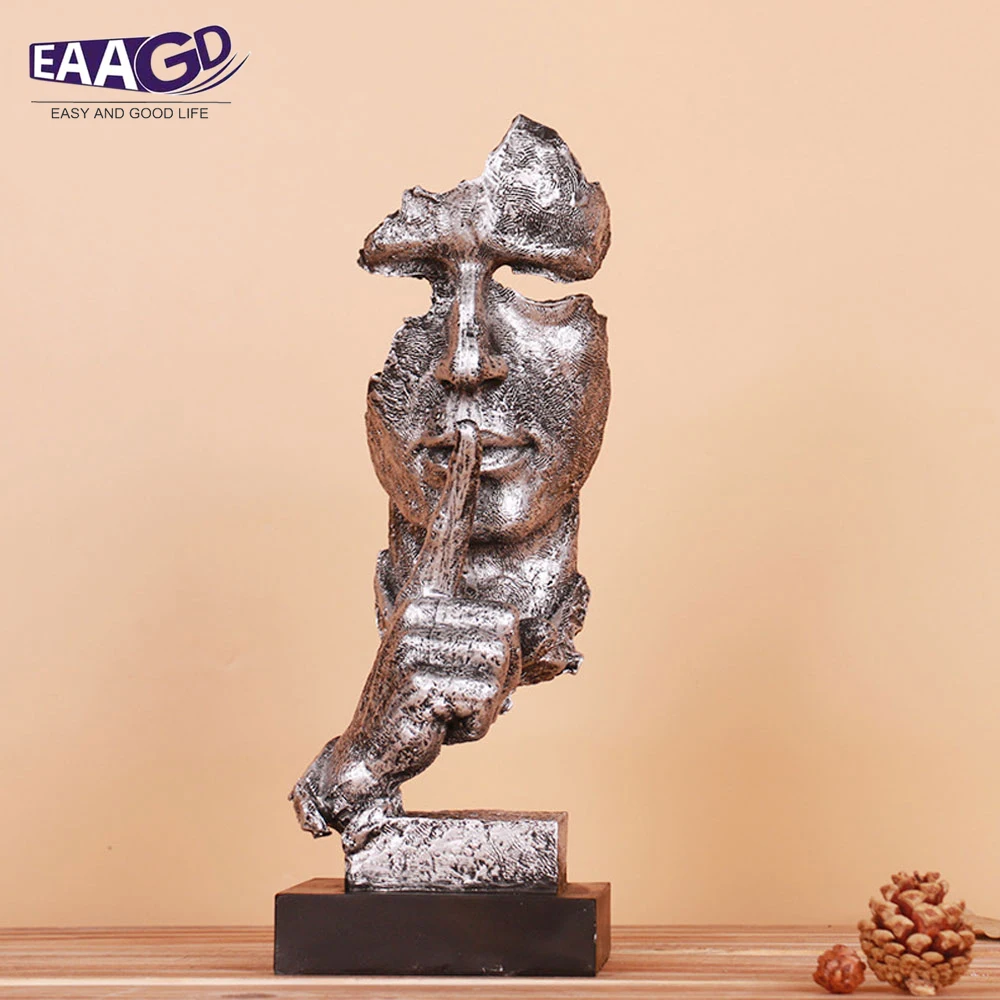 Ручная работа Thinker домашний декор Коллекционные Фигурки украшения для гостиной