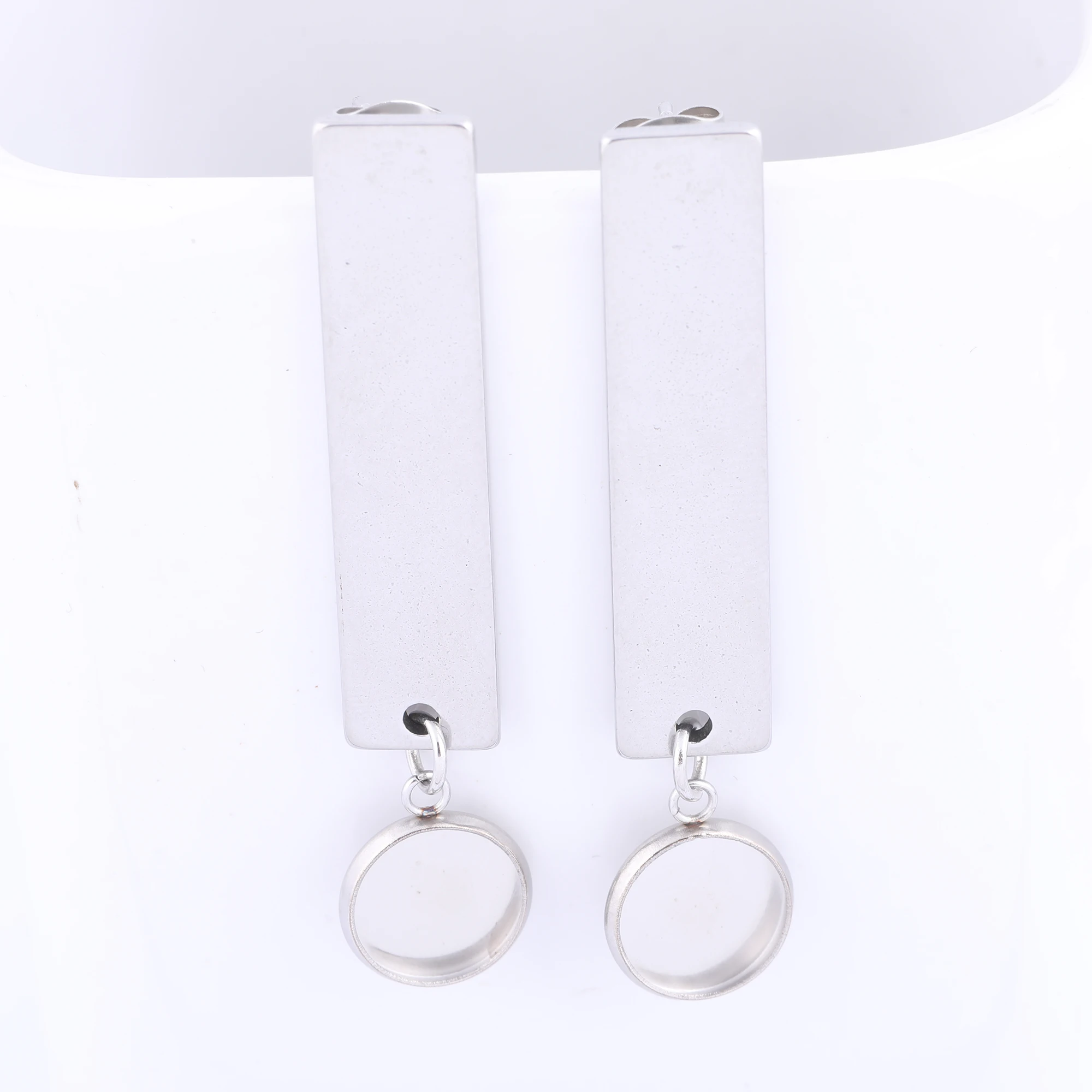 

10 шт., прямоугольные штифты из нержавеющей стали, 12 мм