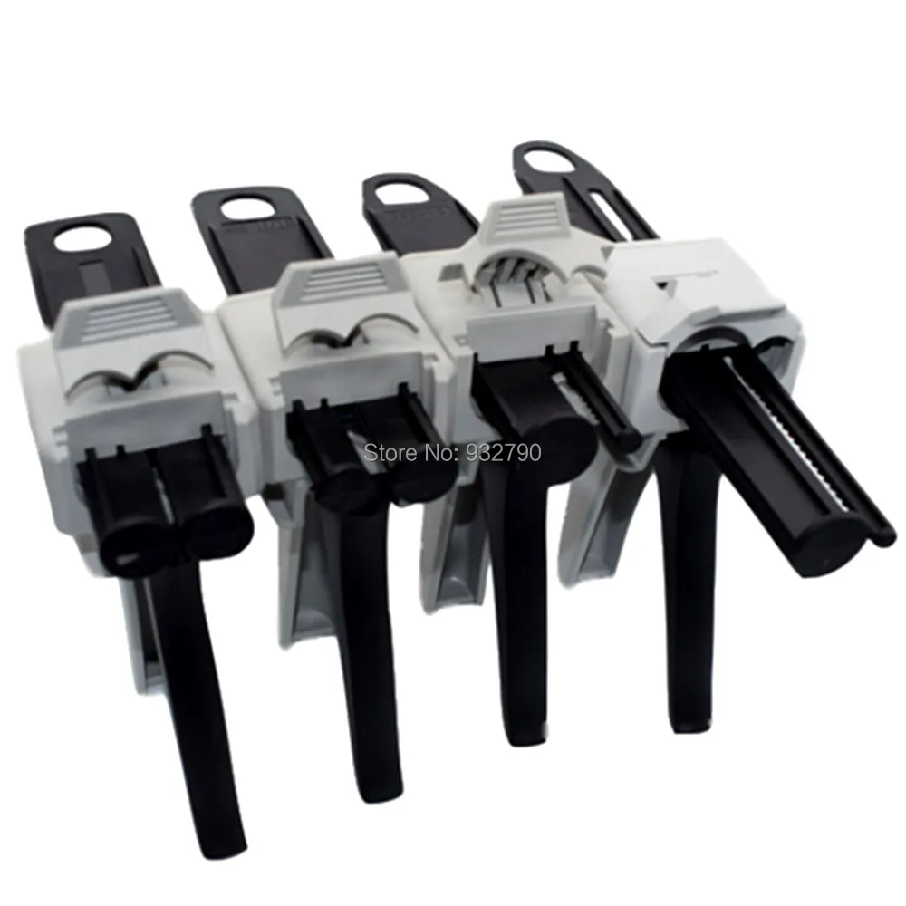 

50ml/75ml 1:1/1:2/10:1/1:10 Manual Epoxy Applicator Gun Dual Component Glue Adhesive Cartridge Applicator Caulk Gun Caulking Gun