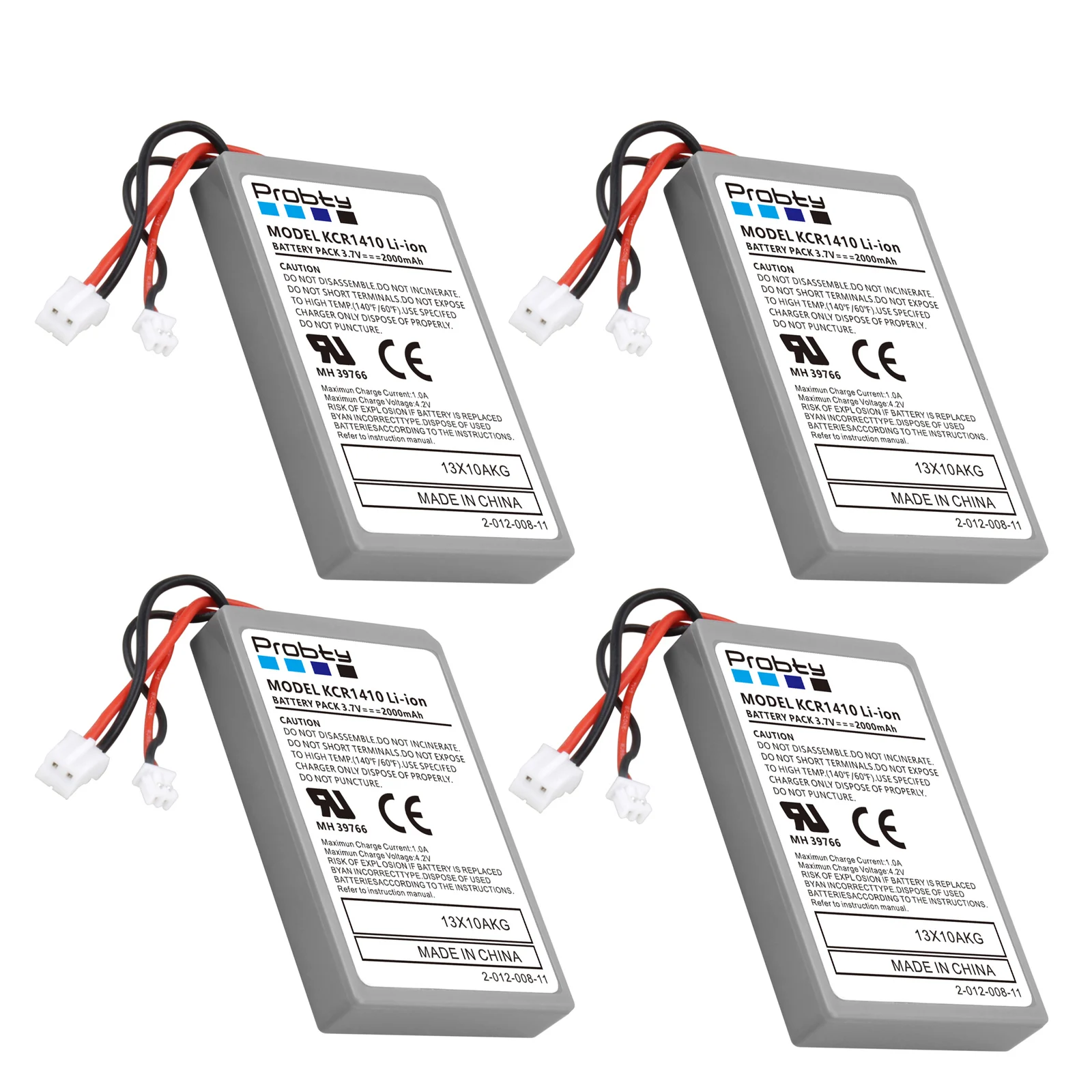 

4 Pcs For Sony PS4 PS4 Pro battery Dualshock4 V1 wireless controller battery CUH-ZCT1E CUH-ZCT1U CUH-ZCT2 or CUH-ZCT2U