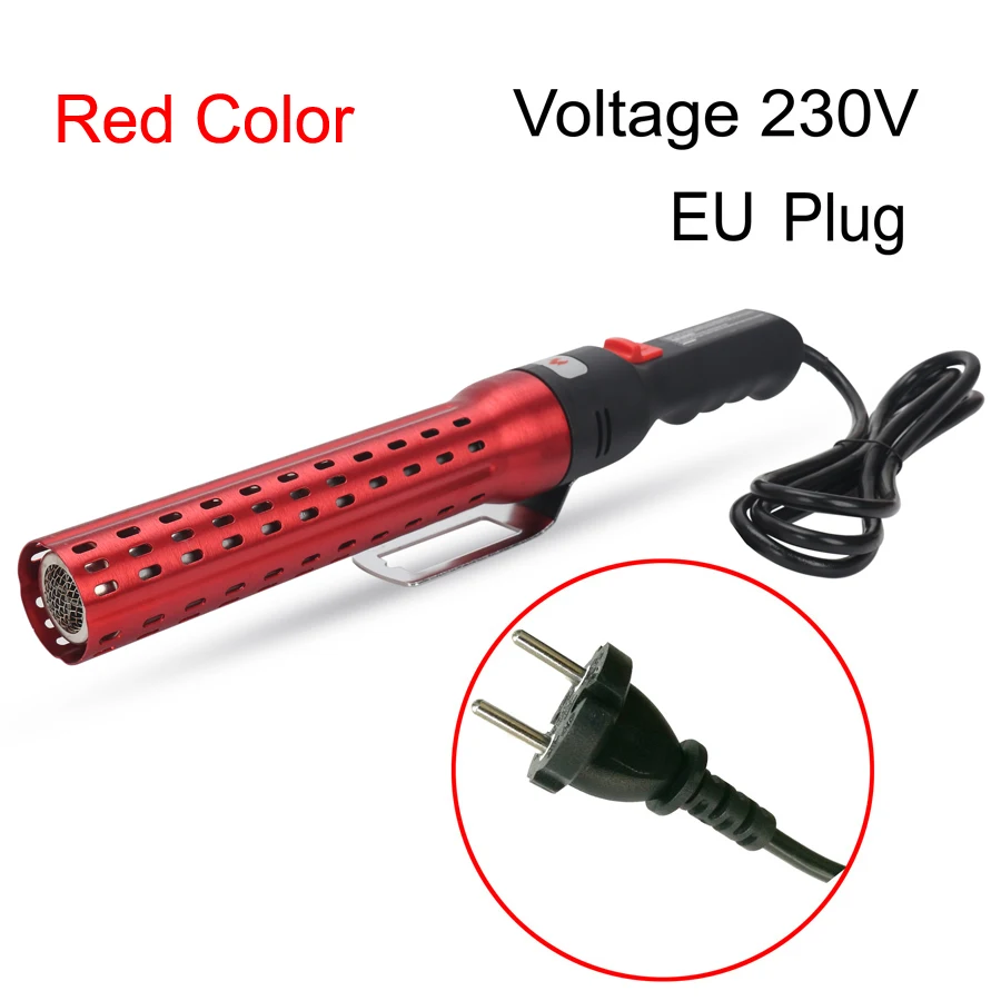 230V-EU Plug Red Быстрый Электрический уголь стартер Зажигалка освещение уголь для барбекю гриль/камин/Kamado - Цвет: 230V-EU Plug Red
