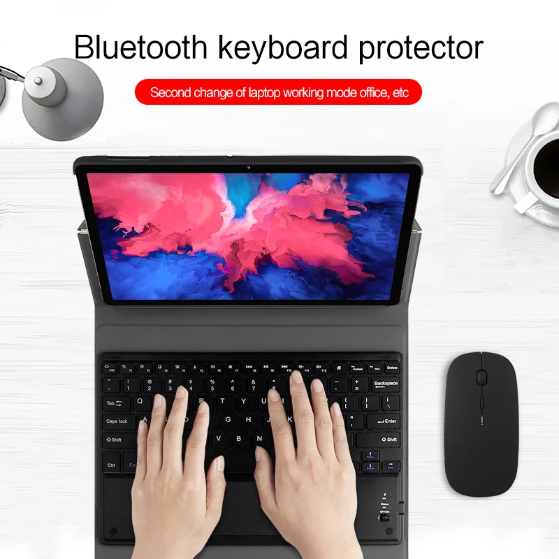 

Чехол для Lenovo YOGA Tab P11 Pro 11,5 ТБ-J706F 2020 Tab P11 TB-J606F 11 "планшеты чехол Smart Cover защитную оболочку удерживать мышь
