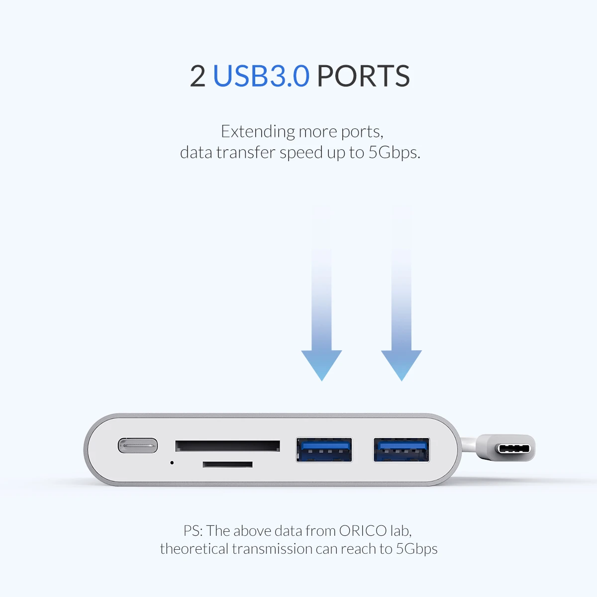 ORICO usb-хаб USB C к HDMI VGA type-C PD зарядный адаптер док-станция для MacBook Pro/huawei аксессуары type C USB 3,0 разветвитель концентратор