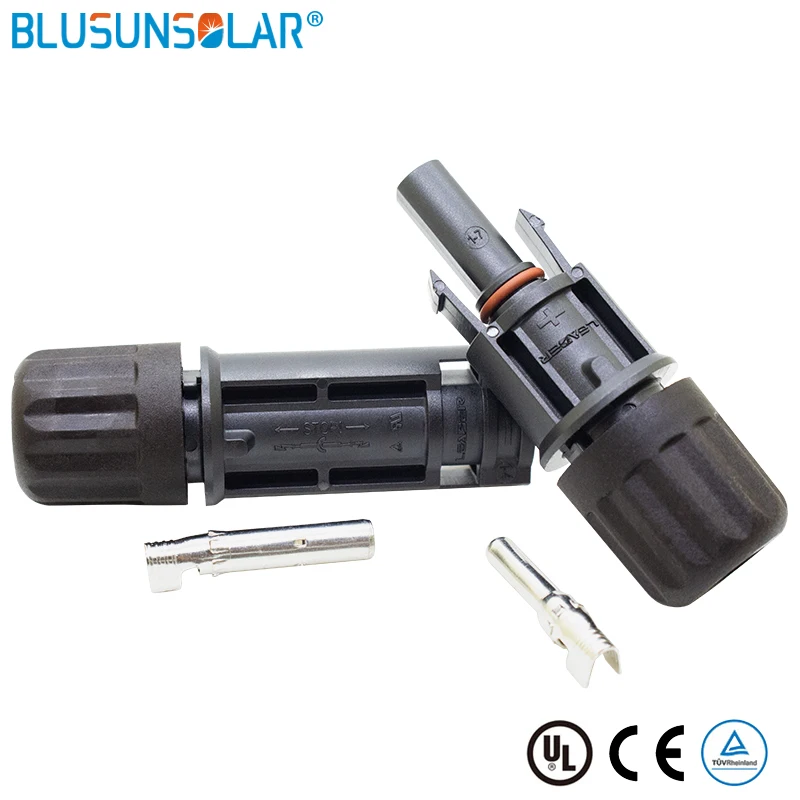 Blusunsolar 1 par TUV 1500V Panel Solar PV conector Solar Cable conector...
