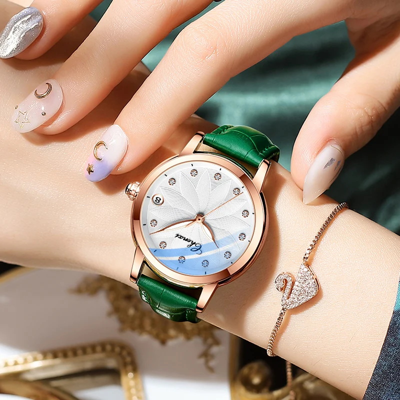 CHENXI часы женские лучший бренд класса люкс автоматические механические с