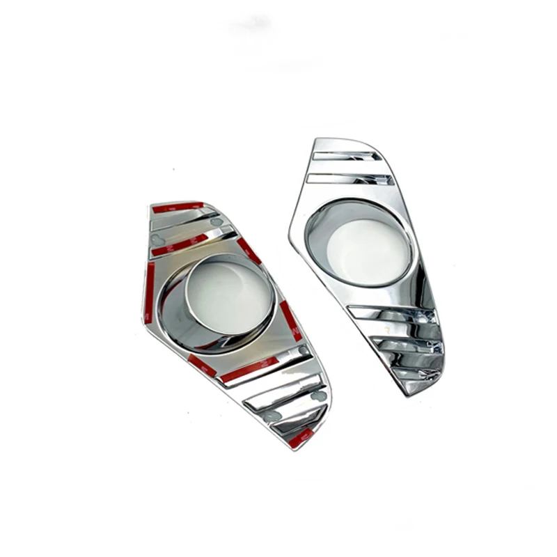 2 шт./компл. ABS Хромовая автомобильная пленка головы передние противотуманные