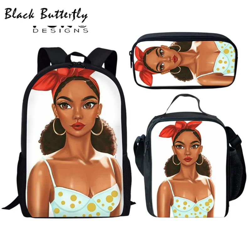 Сумка женская школьная Водонепроницаемая с волшебным рисунком 3