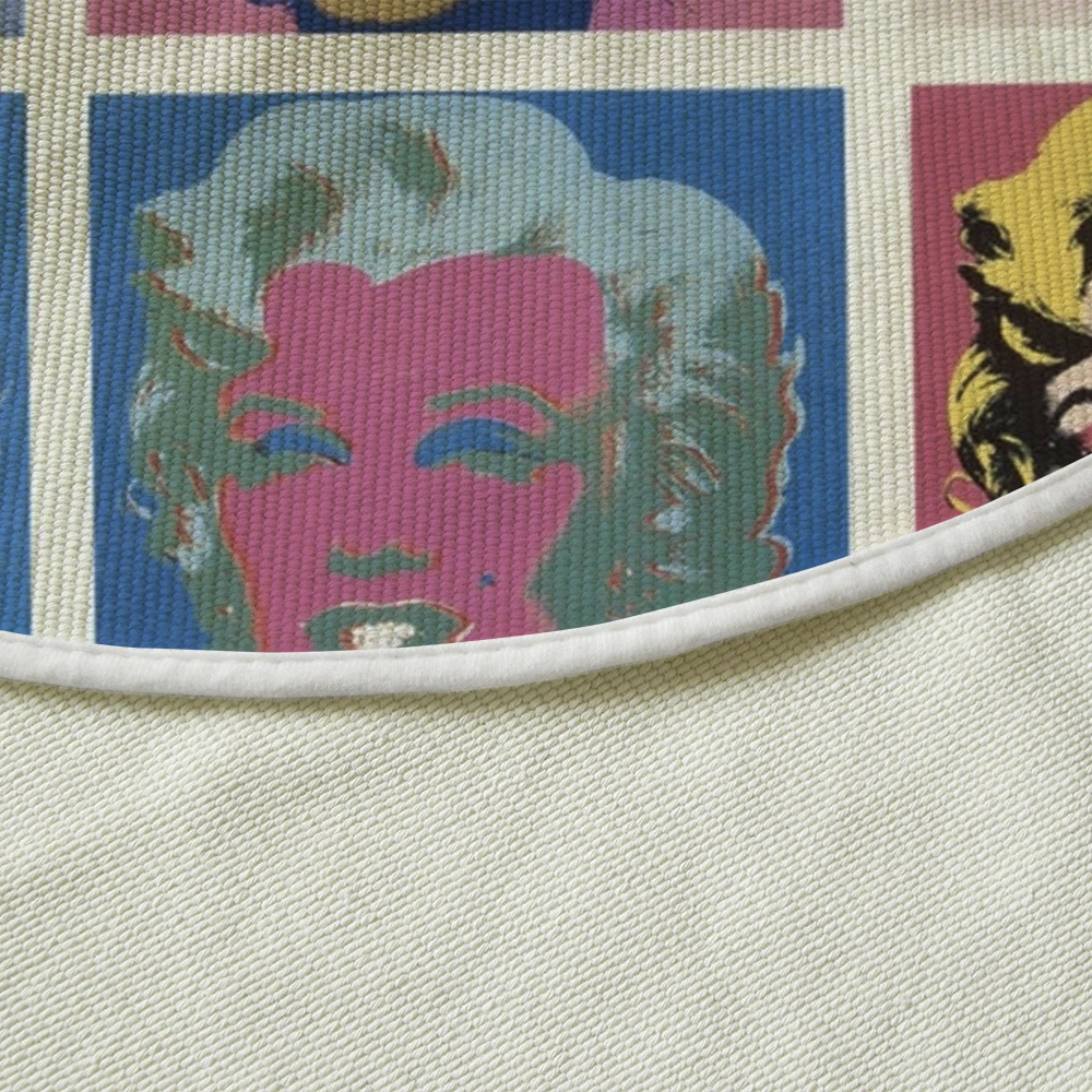 Silstar Tex Monroe хлопковый круглый коврик для йоги диаметр 90 см Модный узор ковер