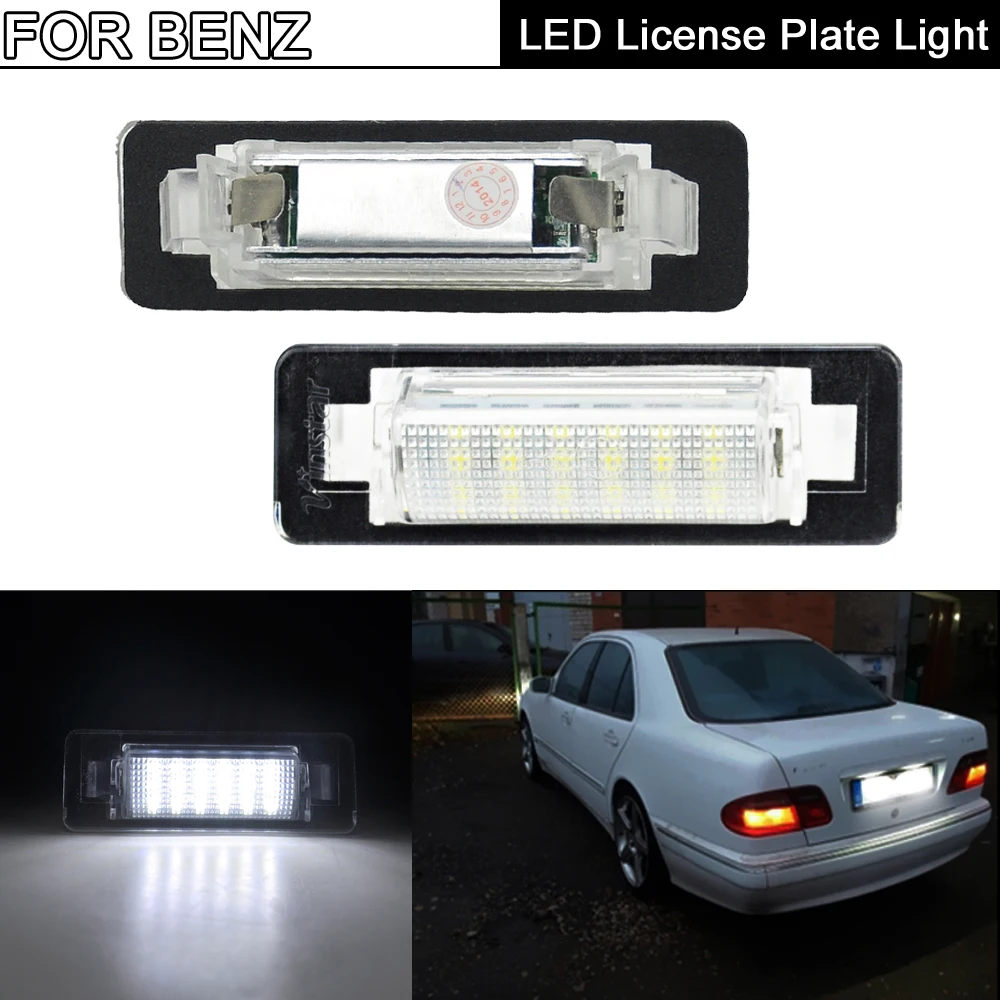 

LED License Plate Light Number Plate Lamp For Benz E-Class W210 E200 E220 E240 E270 E320 E430 C-Class W202 C200 C220 C230 C240