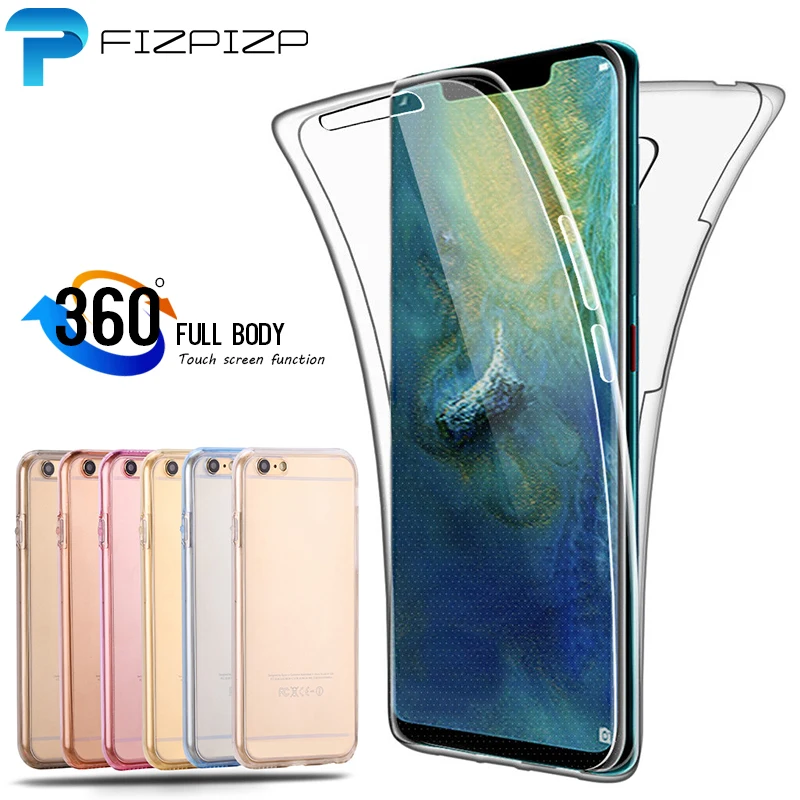 Чехол с полным покрытием 360 градусов для Huawei P Smart 2019 P10 P20 P30 Pro Mate 10 20 Lite Honor 10i Y5 Y6 Y7