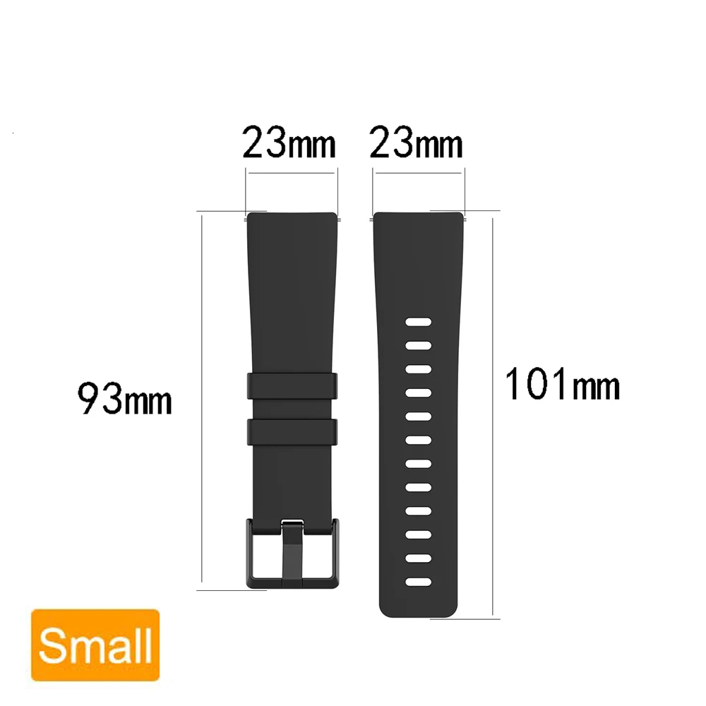 Сменный ремешок для Fitbit Versa/Versa 2, мягкие силиконовые водонепроницаемые наручные аксессуары, ремешок для Fitbit Versa 2, ремешок