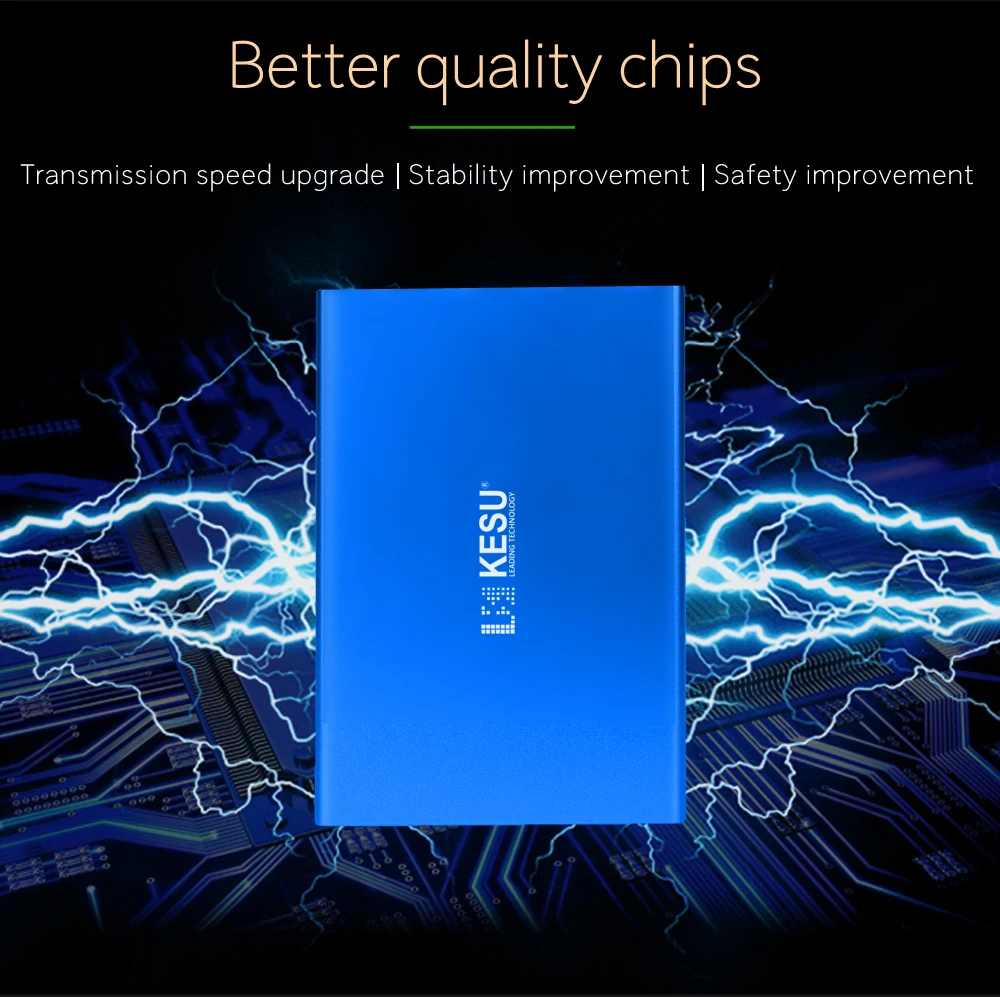 Кесу тонкий Портативный внешний жесткий диск 1 ТБ 2 Disco duro externo USB3.0 Disque dur externe