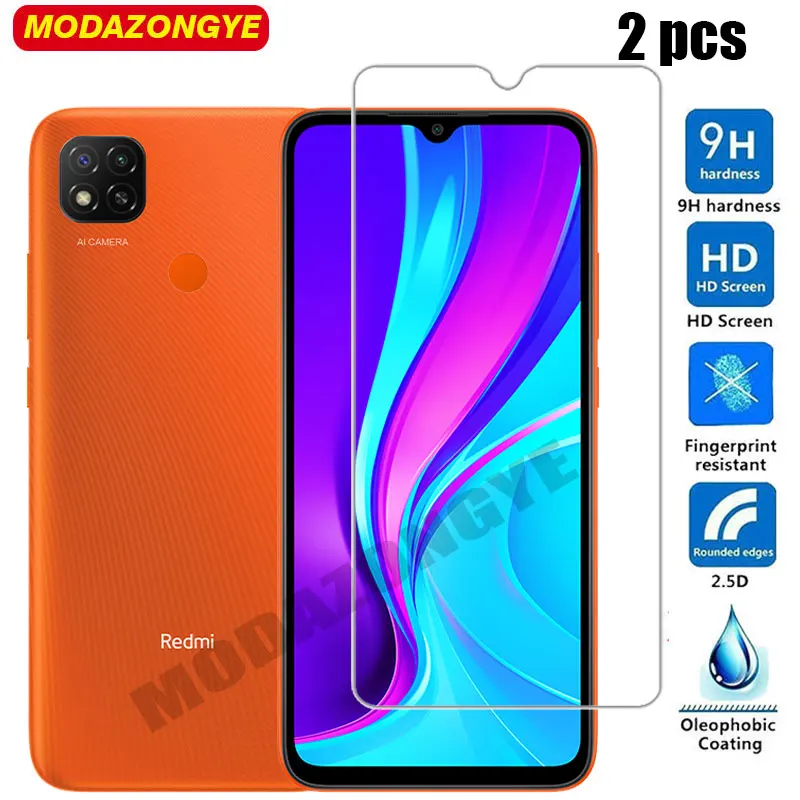 2 шт. Redmi 9C NFC Защитная пленка для экрана Xiaomi 9A Redmi9C 9 A Redmi9 C защитная из закаленного