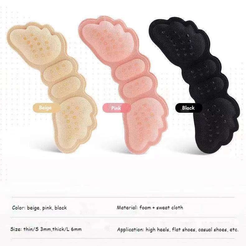 1Pair Women Insoles for Shoes High Heels Adjust Size Adhesive Heel Liner Grips Protector Sticker Pain Relief Foot Care Inserts
