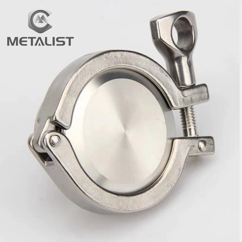 Набор металлических фитингов для санитарной трубы 1 5 дюйма из нержавеющей стали