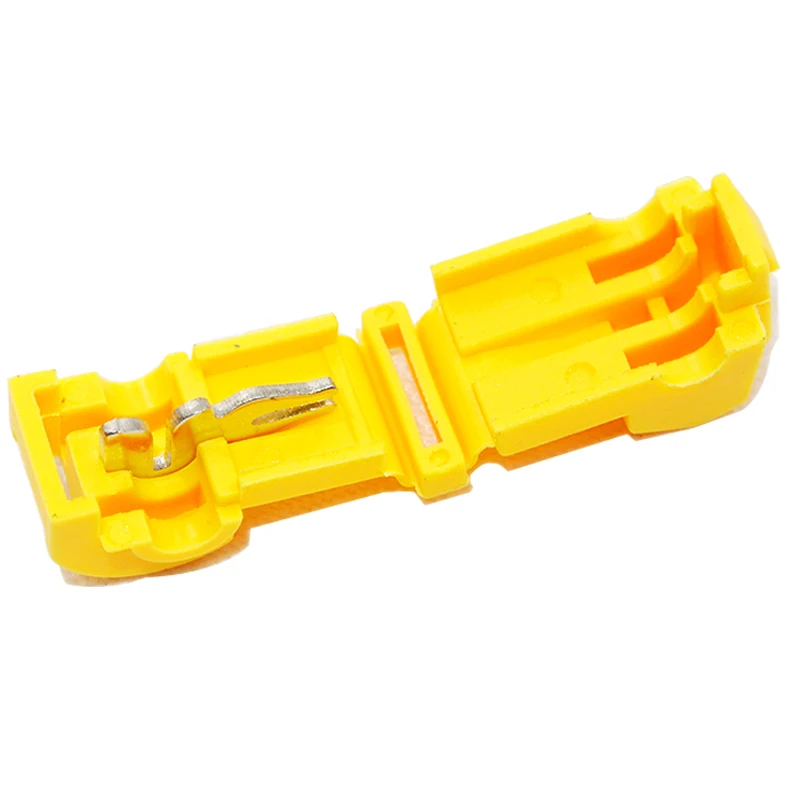 500PCS T Tap Разъем провода Scotch Lock оснастки СРГ 22 10 не нарушая кабель изолированные