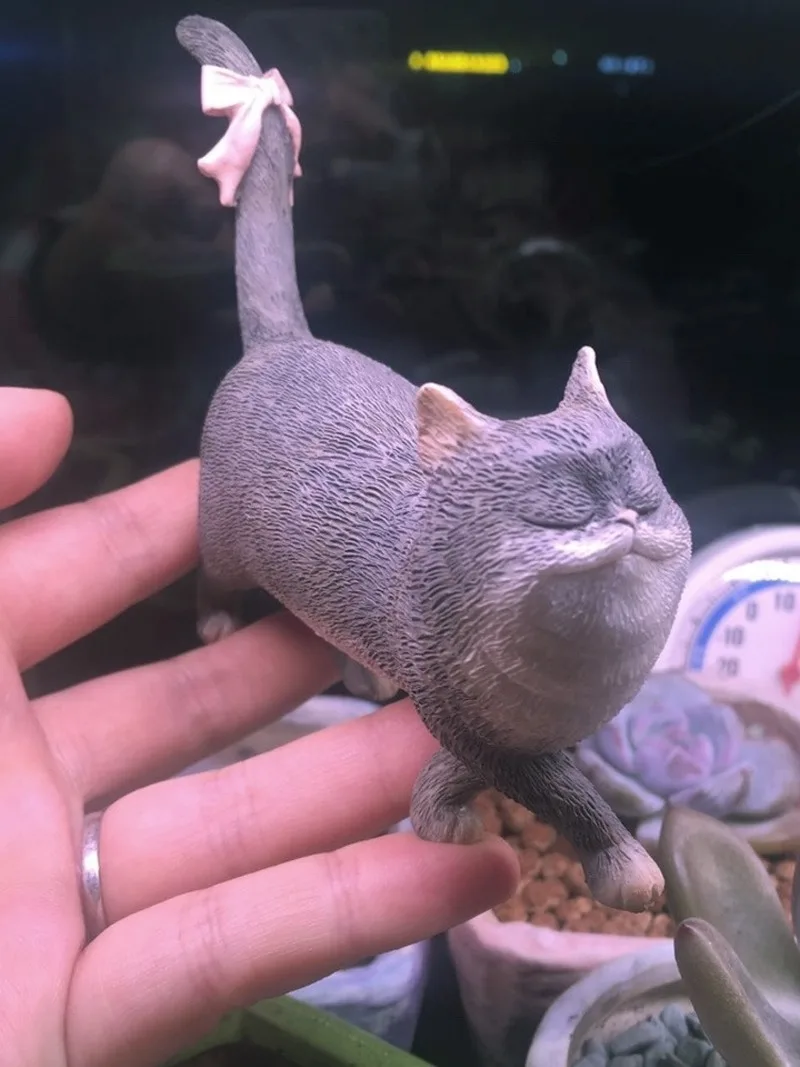 

Creative Lucky Animal Cat Ornaments Living Room Office Decorations Home Decoration Accessories Modern Figurine ZM908