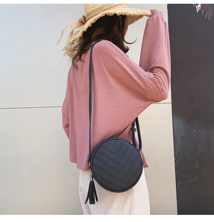 Bolsos Para Mujer, женская сумка через плечо, круглая сумка, женская сумка, дизайнерские сумки, сумки через плечо для женщин, из искусственной кожи, сумка