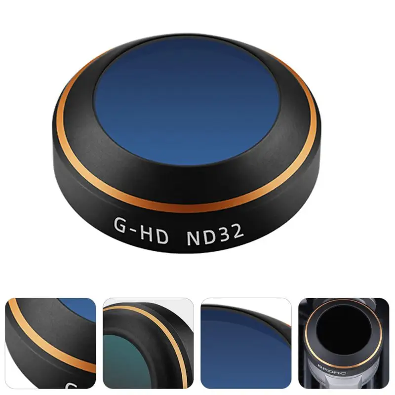 

ND32 Multi Coated Camera Lens Filter Waterproof Aluminum Alloy Frame for Drone