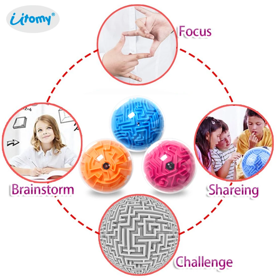 3D лабиринт для периплекса волшебный Интеллектуальный шар интеллекта