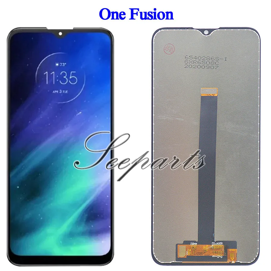 Original For Motorola Moto One Fusion LCD One Fusion Plus Display Touch Screen Digitizer Assembly For Moto One Fusion + Display enlarge