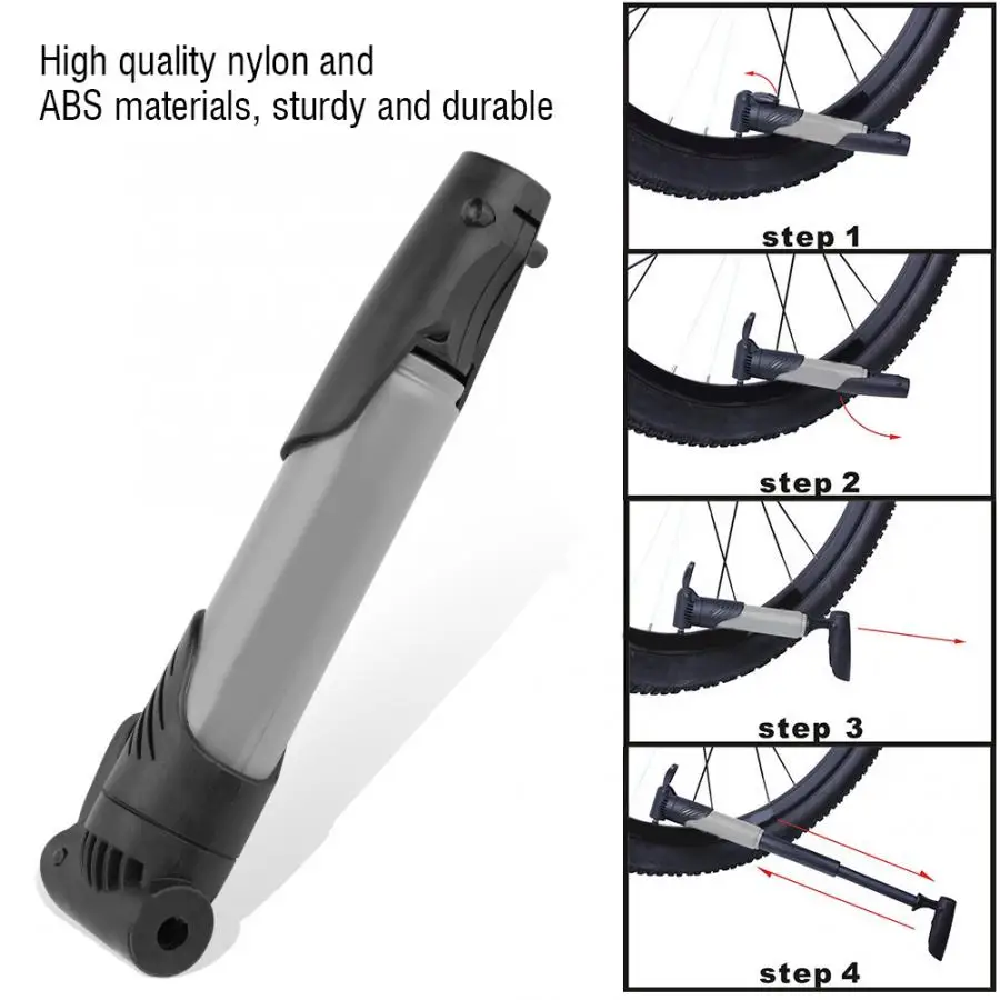 DUUTI портативный компактный велосипедный воздушный насос прочный надувной с