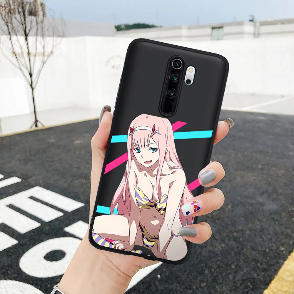 

Hot Anime Zero Two Darling in the FranXX Phone Case Cover for Xiaomi Mi 9T Pro Redmi Note 5 6 7 8 8T 9 9S K20 K30 Pro Coque