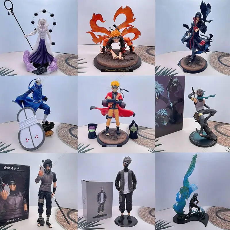 

Экшн-фигурка Наруто Gk, аниме Shippuden Hinata Sasuke Itachi Kakashi Gaara Jiraiya Sakura, ПВХ игрушка для колледжа, подарок для детей, 25 моделей