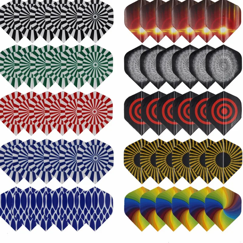 

15pcs / 24pcs / 30pcs 2D super cool standard dart beautiful dart high quality outdoor wing tail mixing mode