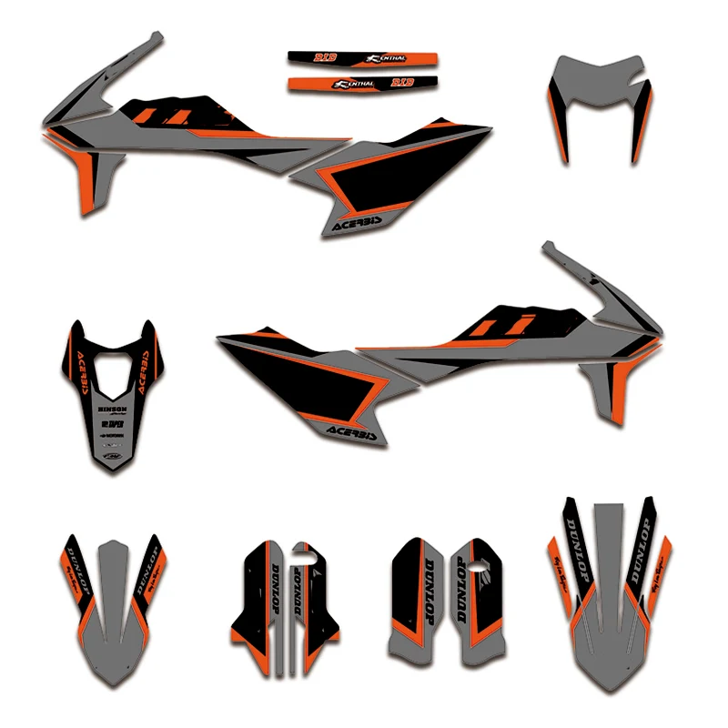 

Мотоцикл SMCR 690 2019 2020 2021 графические наклейки Стикеры быстрый прототип, Наборы для KTM SMC-R SMCR 690