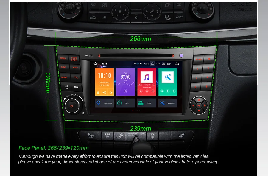 XTRONS PX5 Android 9,0 радио автомобильный dvd-плеер gps OBD для Mercedes Benz E Class W211 E200 E220 E240 E270 E280 2002-2008 CLS W219